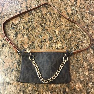 Micheal Kors Belt Bag with Pull Chain